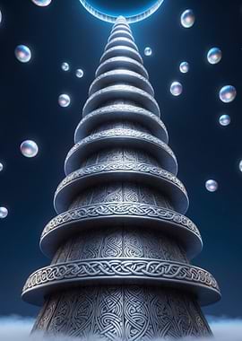 Ornate Tower in the Sky