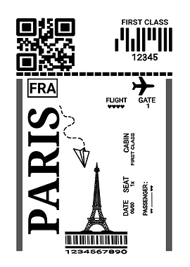 Paris Flight Ticket