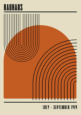 Bauhaus Geometric Art