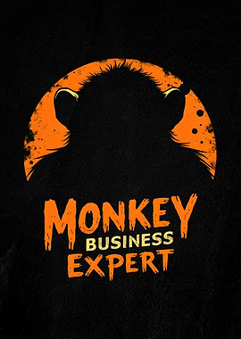 Monkey Business Expert - Bold Graphic Design