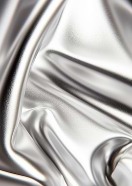 Silver Fabric Texture