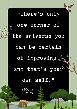 Aldous Huxley Quote