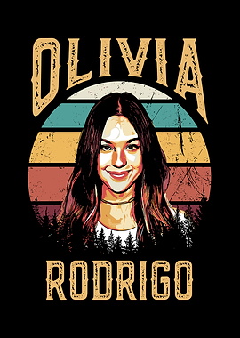 Olivia Rodrigo Retro Portrait