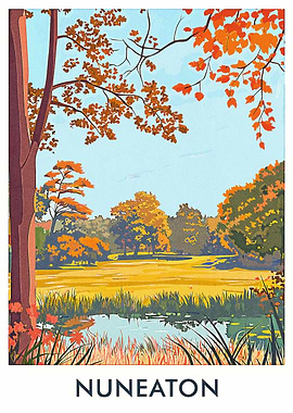 Nuneaton Autumn Landscape