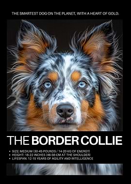 Border Collie Portrait