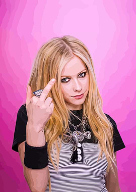 Avril Lavigne Digital Art