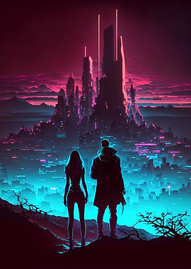 Futuristic Reverie City