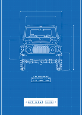 Jimny LJ80/SJ20 Blueprint