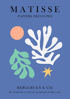 Matisse Paper Cutouts Poster