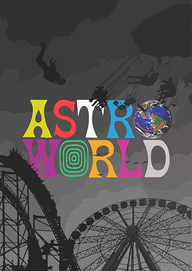 Travis Scott Astro world Album Cover