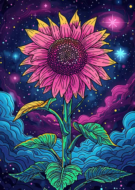 Cosmic Sunflower