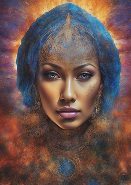 Mystical Woman Portrait