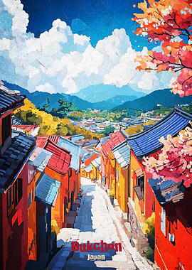Bukchon Art Poster