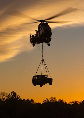 Helicopter Lifting Vehicle