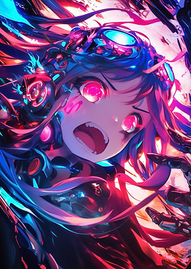 Cyberpunk Anime Girl