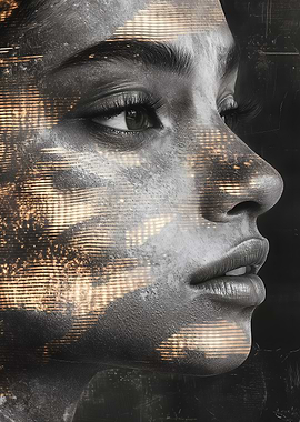 Digital Portrait Anime Girl