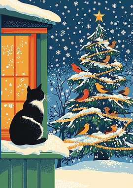 A Scene of Holiday Bliss