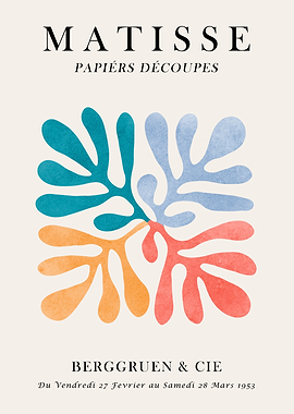 Matisse Paper Cutouts Poster