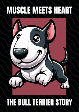 Bull Terrier Illustration