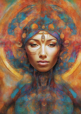 Mystical Woman Portrait