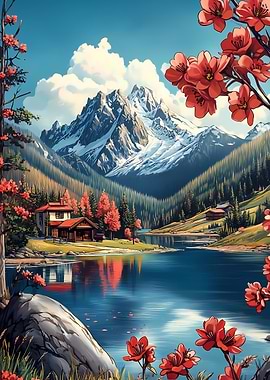 Mountain Lake Cottage