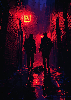 Rainy Night Alley