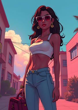 Vice City woman