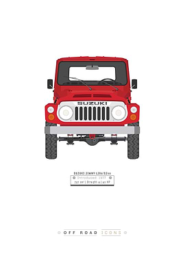 Jimny LJ80/SJ20 Panama Red