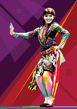 Woman in Traditional Dress