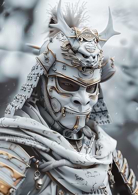 White Samurai Armor