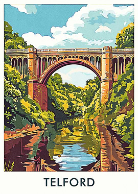 Telford Bridge Landscape
