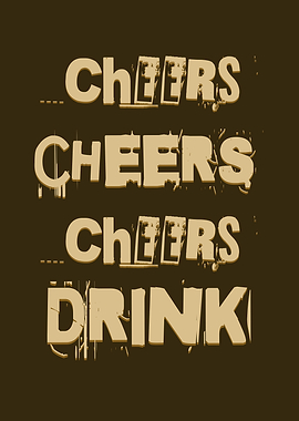 Cheers Drink Poster
