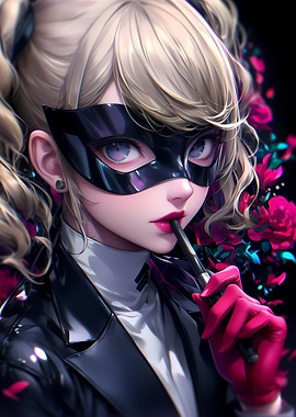 Masked Anime Girl Waifu