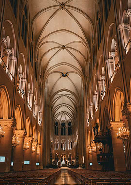 Cathedral Notre-Dame de Paris Interior