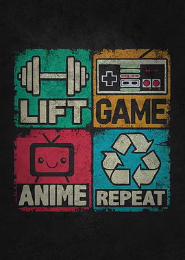 Lift Game Anime Repeat