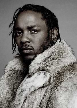 Kendrick Lamar Portrait Poster