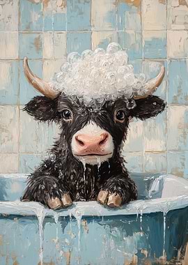 Yak in a Bath
