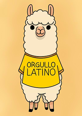 Llama Orgullo Latino