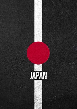 Japan Flag Design