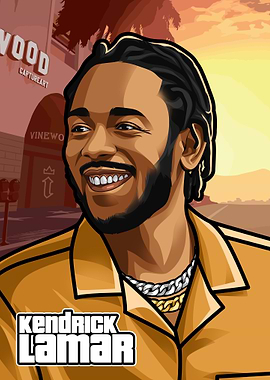 Kendrick Lamar Digital Art