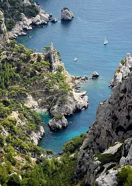 Calanques in Marseillle