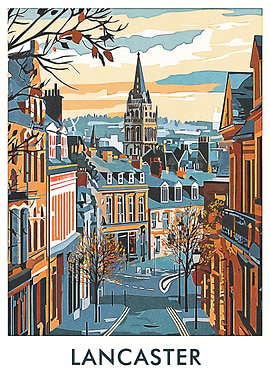 Lancaster Cityscape