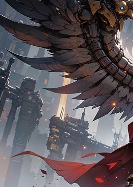 Cyberpunk Warrior Woman 1