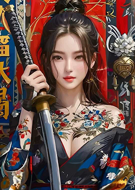Japanese Warrior Woman