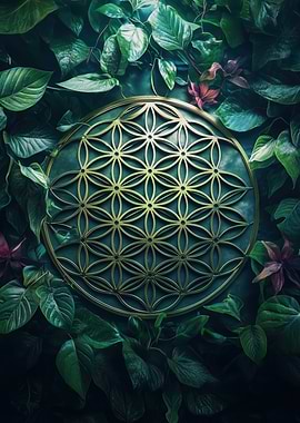 Flower of Life Wall Decor