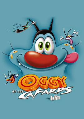 Oggy and the Cockroaches Movie Poster