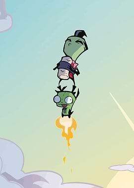 Invader Zim Comic Art