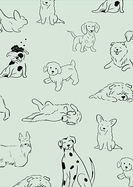 Cute Dog Pattern