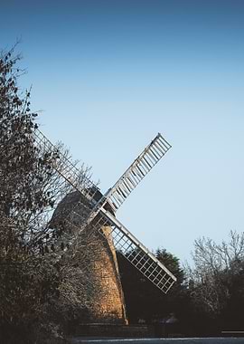 Windmill in the Countryside