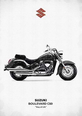 Suzuki Boulevard C50 Motorcycle
